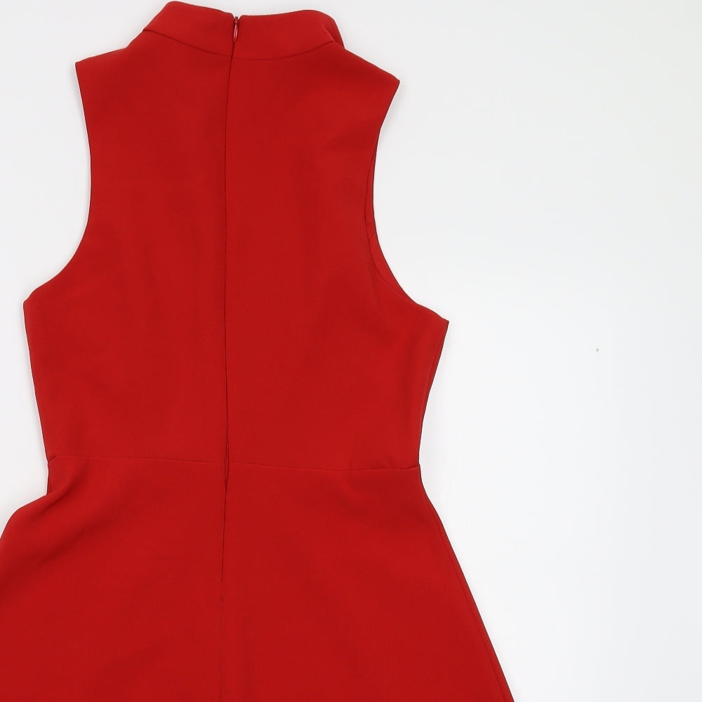 New Look Womens Red   Fit & Flare  Size 6