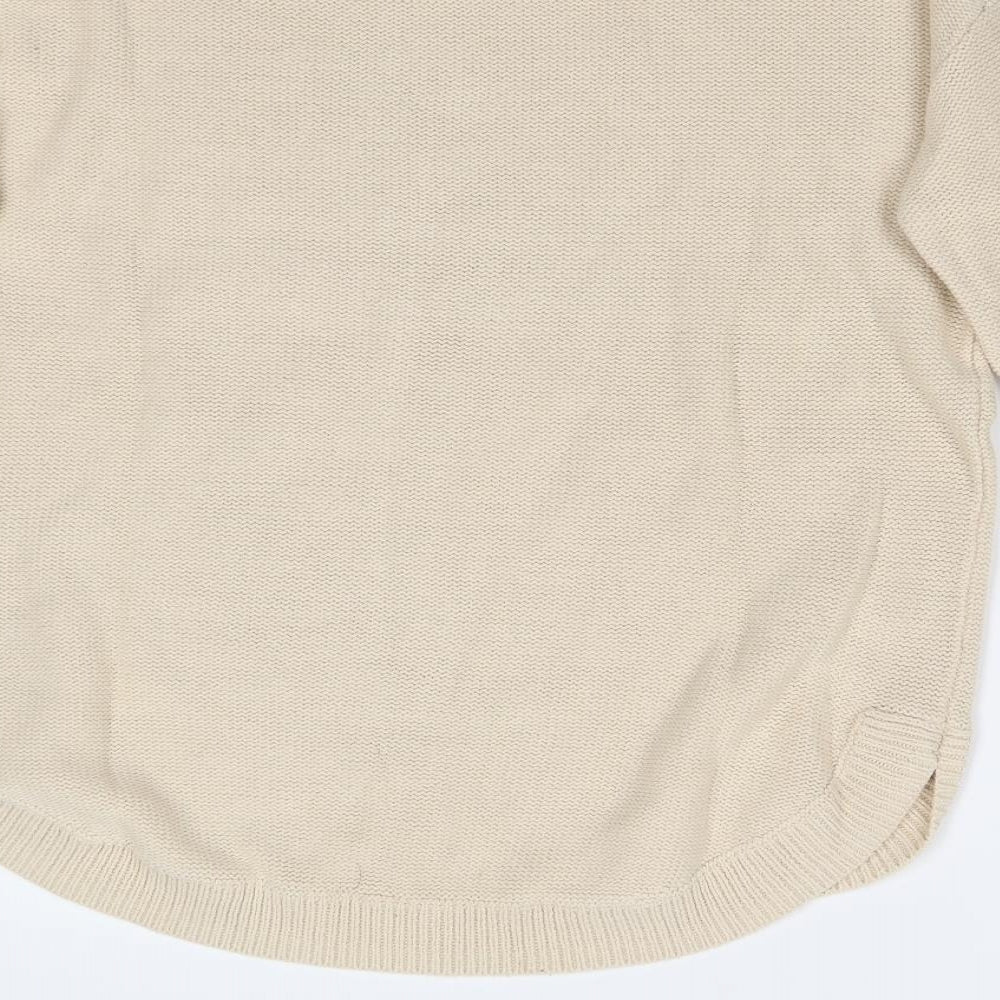 NEXT Womens Beige  Knit Pullover Jumper Size 12