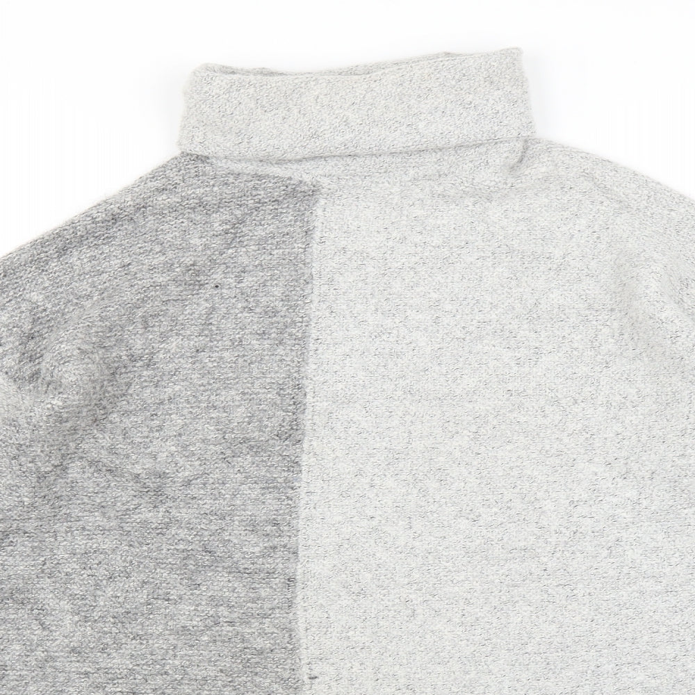 Primark Womens Grey  Knit Jumper Dress  Size S  - oversized