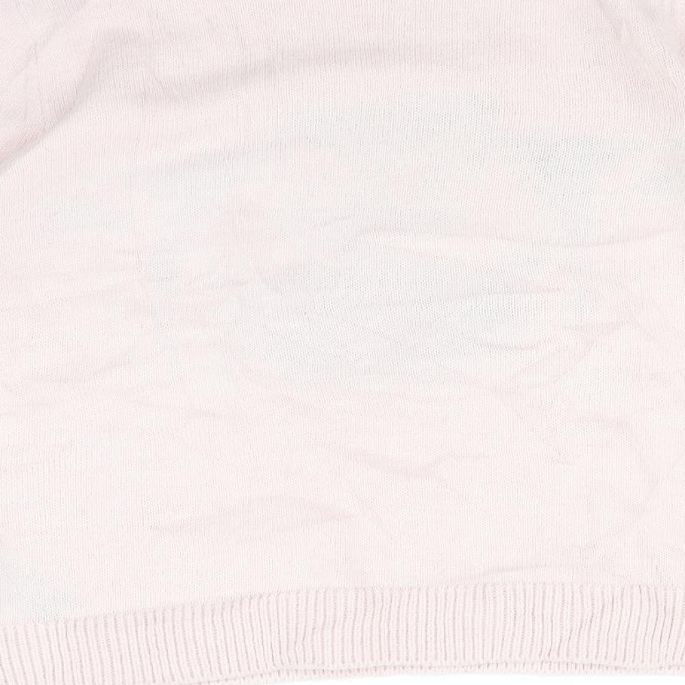 Marks and Spencer Womens Pink  Knit Pullover Jumper Size M  - Squirrel