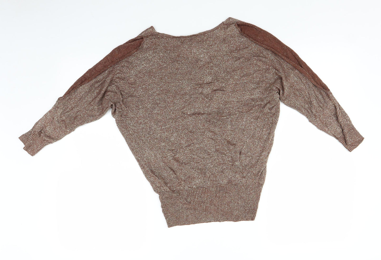 NEXT Womens Brown   Basic Blouse Size 10