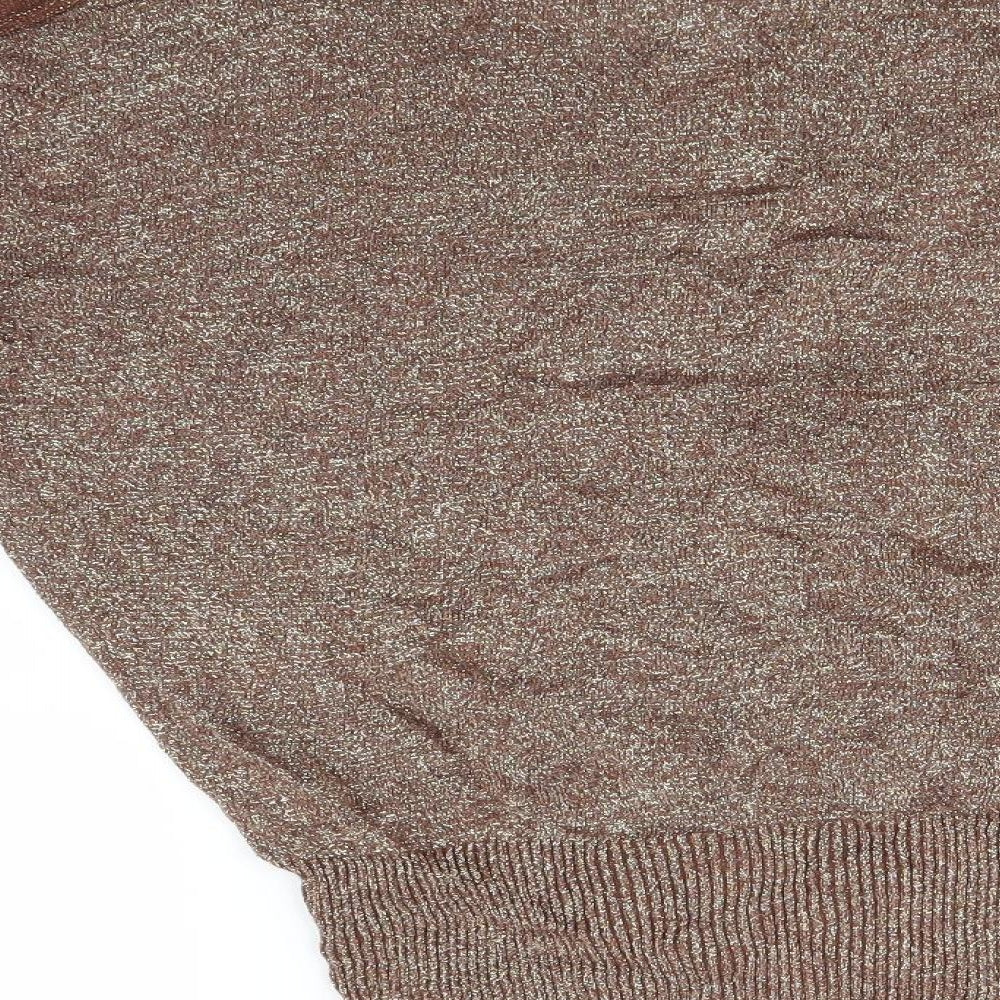 NEXT Womens Brown   Basic Blouse Size 10
