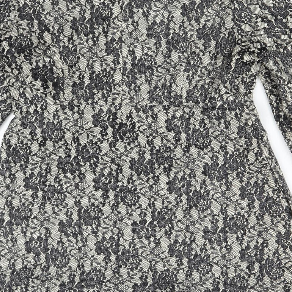 Marks and Spencer Womens Ivory Floral  Jacket  Size 12