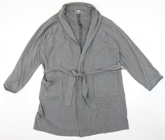 Front view of Tu women’s grey jacket coat, size XL
