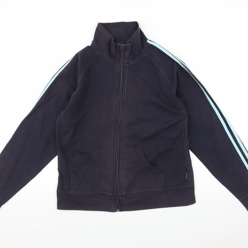 Olympus Womens Blue   Full Zip Sweatshirt Size 14