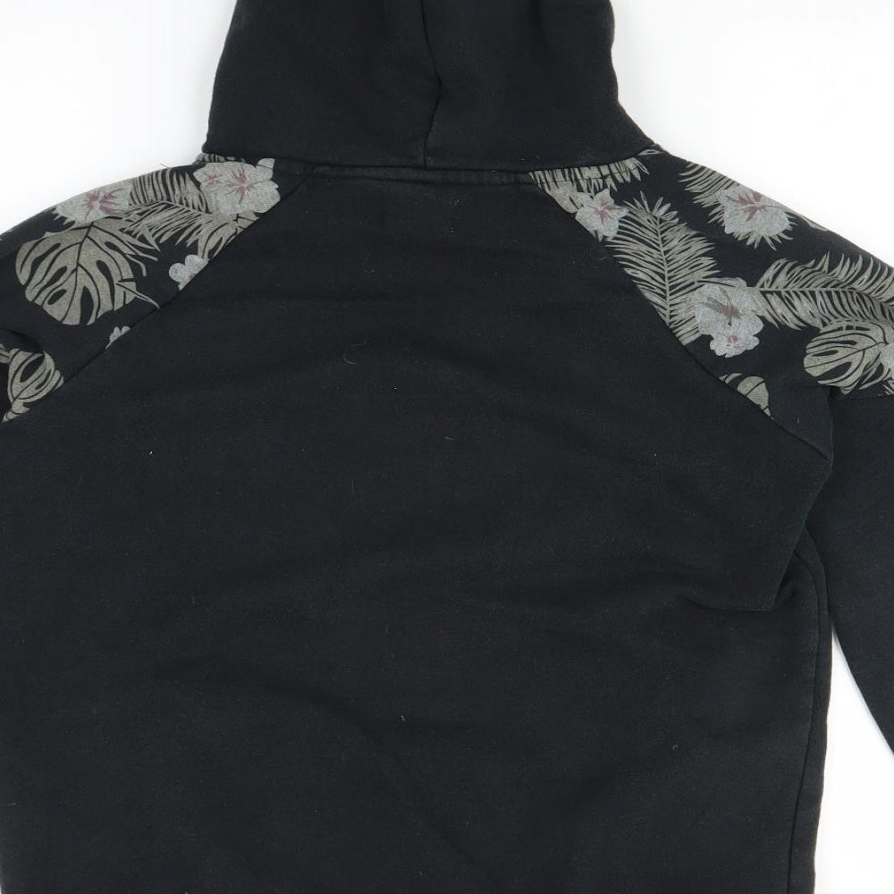 Saltrock Womens Black   Pullover Hoodie Size 12