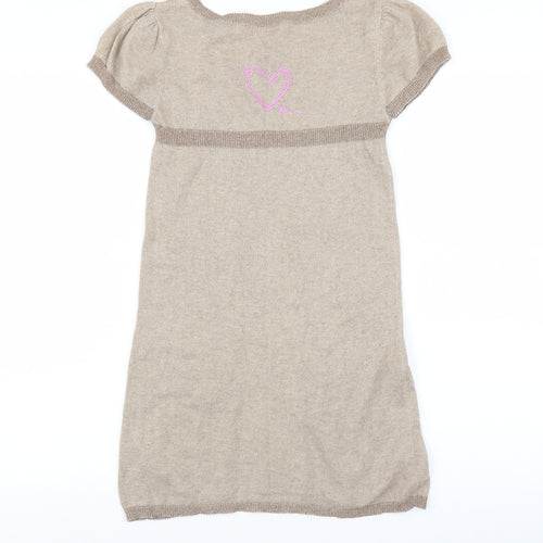 Lisa Rose  Girls Brown   Fit & Flare  Size 10 Years