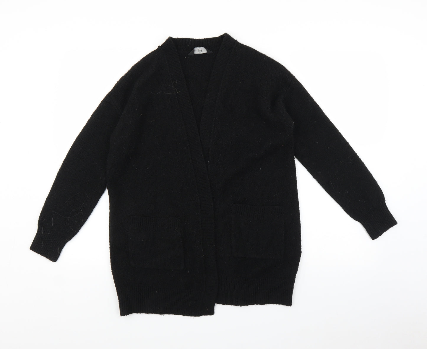 F&F Womens Black   Jacket Coatigan Size 12
