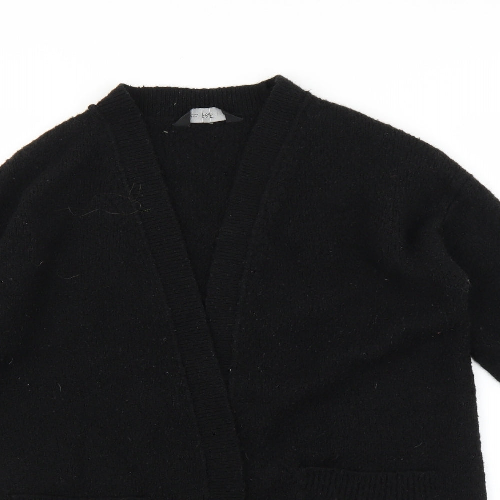 F&F Womens Black   Jacket Coatigan Size 12