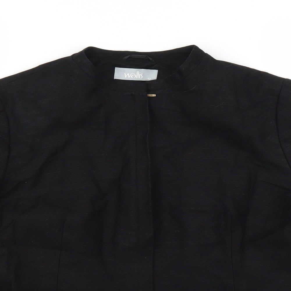 Wallis Womens Black   Jacket  Size 12