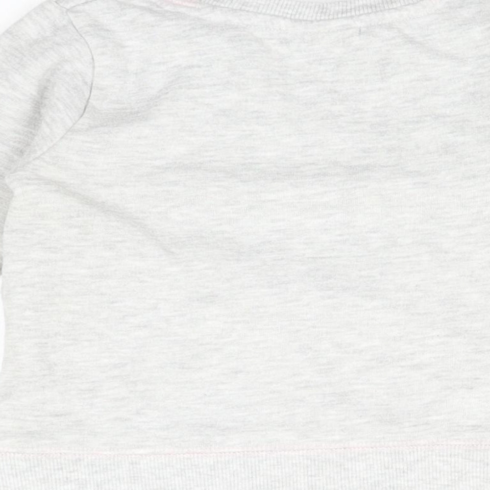 Young Dimension Girls Grey   Pullover Jumper Size 12-18 Months  - Minnie Mouse disney