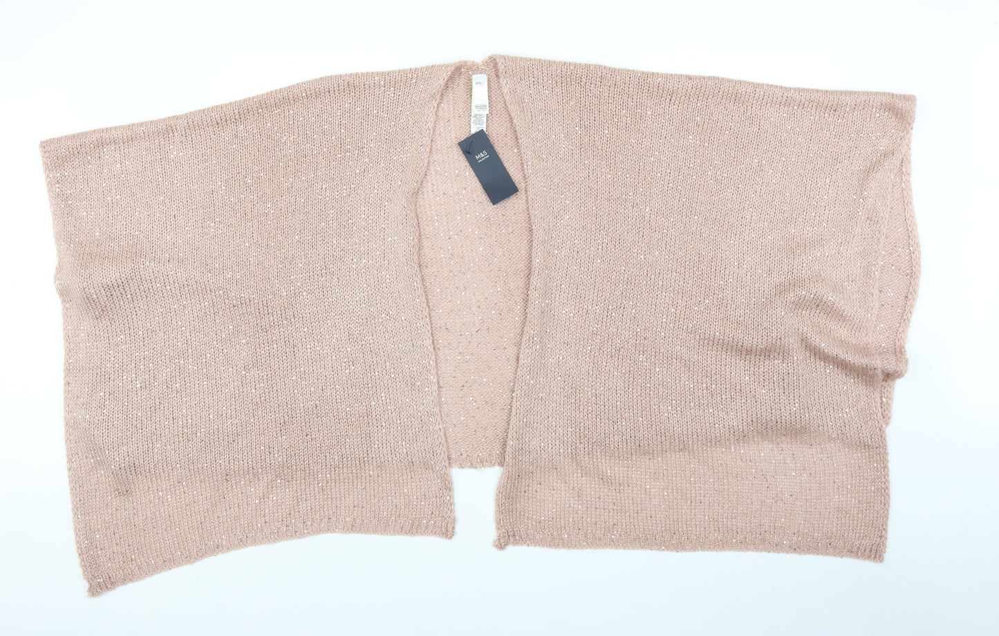 Marks and Spencer Womens Pink  Knit  Shawl/Wrap