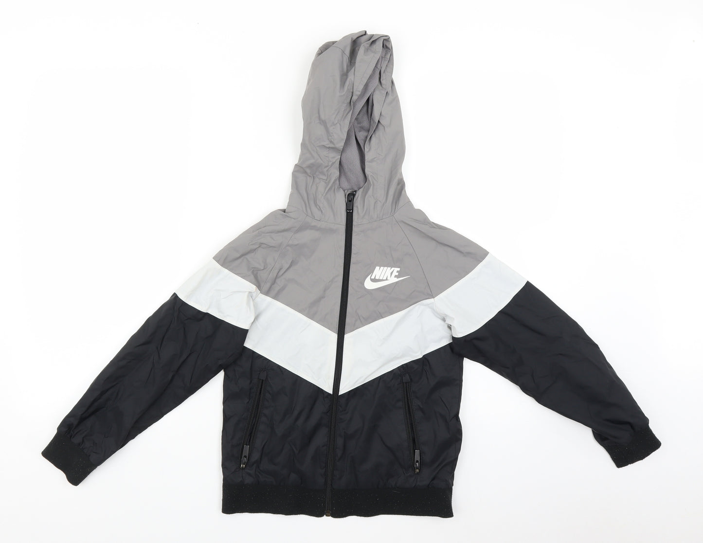 Nike Boys Grey   Jacket  Size 8-9 Years