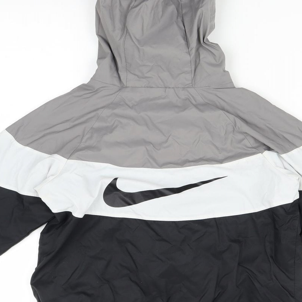 Nike Boys Grey   Jacket  Size 8-9 Years