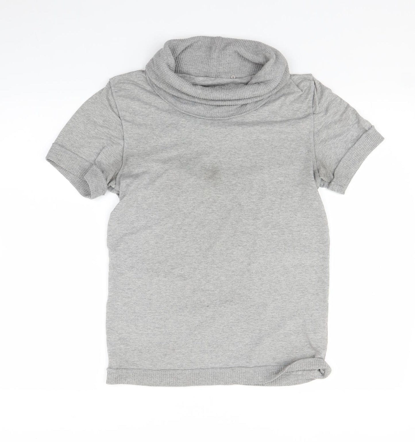 New Look Womens Grey   Basic T-Shirt Size S