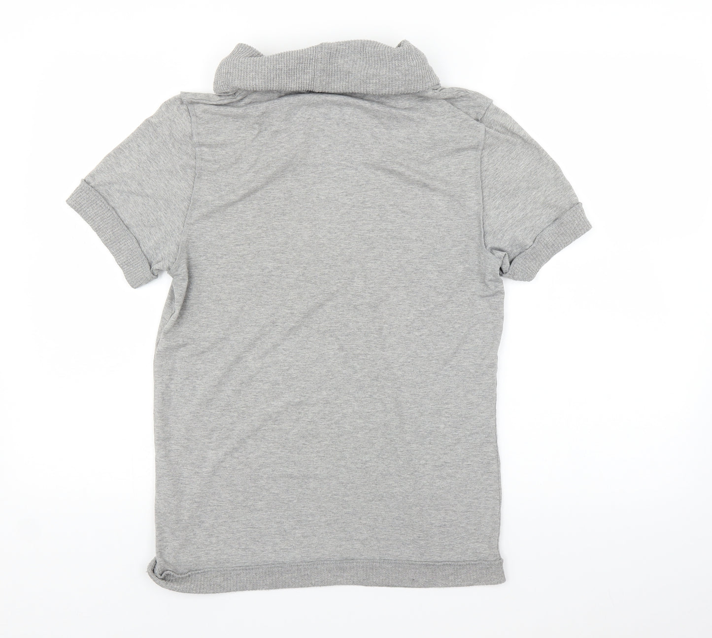 New Look Womens Grey   Basic T-Shirt Size S