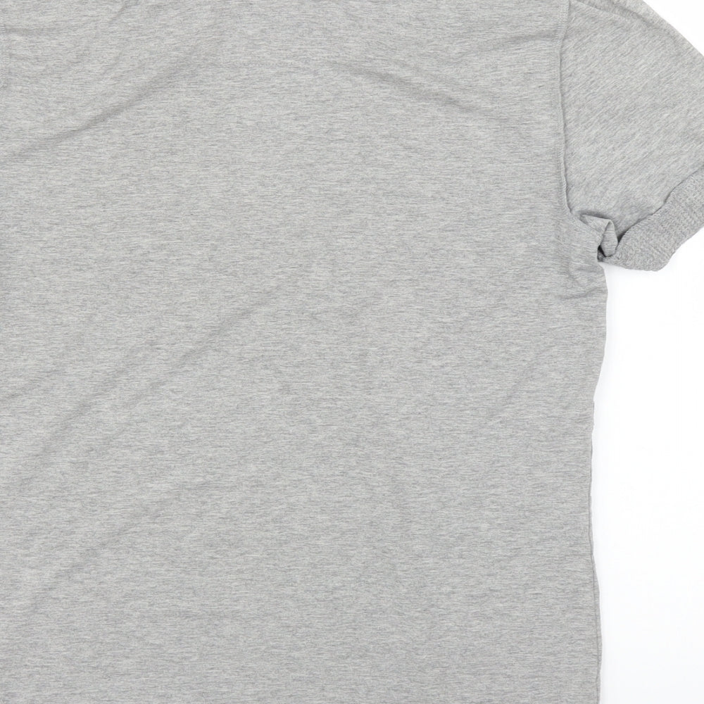 New Look Womens Grey   Basic T-Shirt Size S