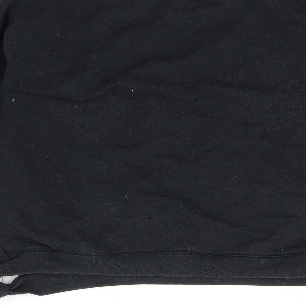 Marks and Spencer Girls Black   Pullover Jumper Size 10-11 Years  - Shooting Star