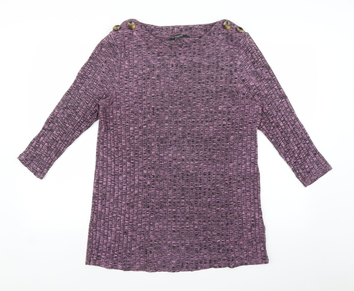 Bonmarché Womens Purple   Jumper Dress  Size 18
