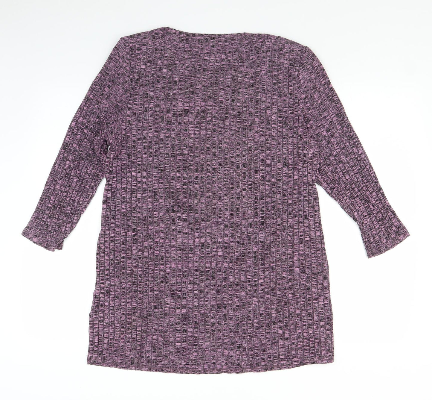 Bonmarché Womens Purple   Jumper Dress  Size 18