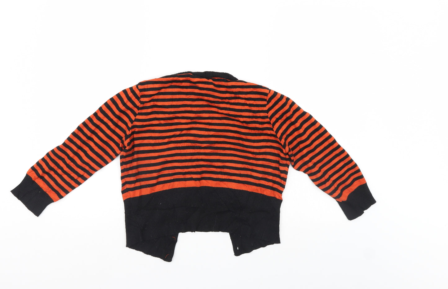 George Womens Multicoloured Striped  Cardigan Jumper Size 16  - Cropped