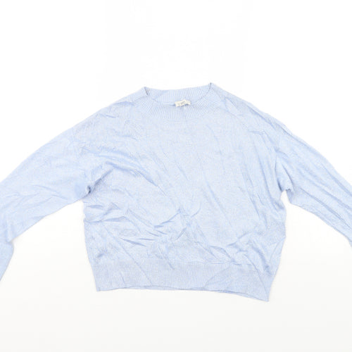 River Island Girls Blue   Pullover Jumper Size 9-10 Years
