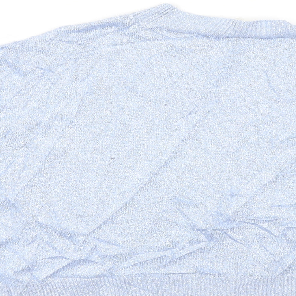 River Island Girls Blue   Pullover Jumper Size 9-10 Years
