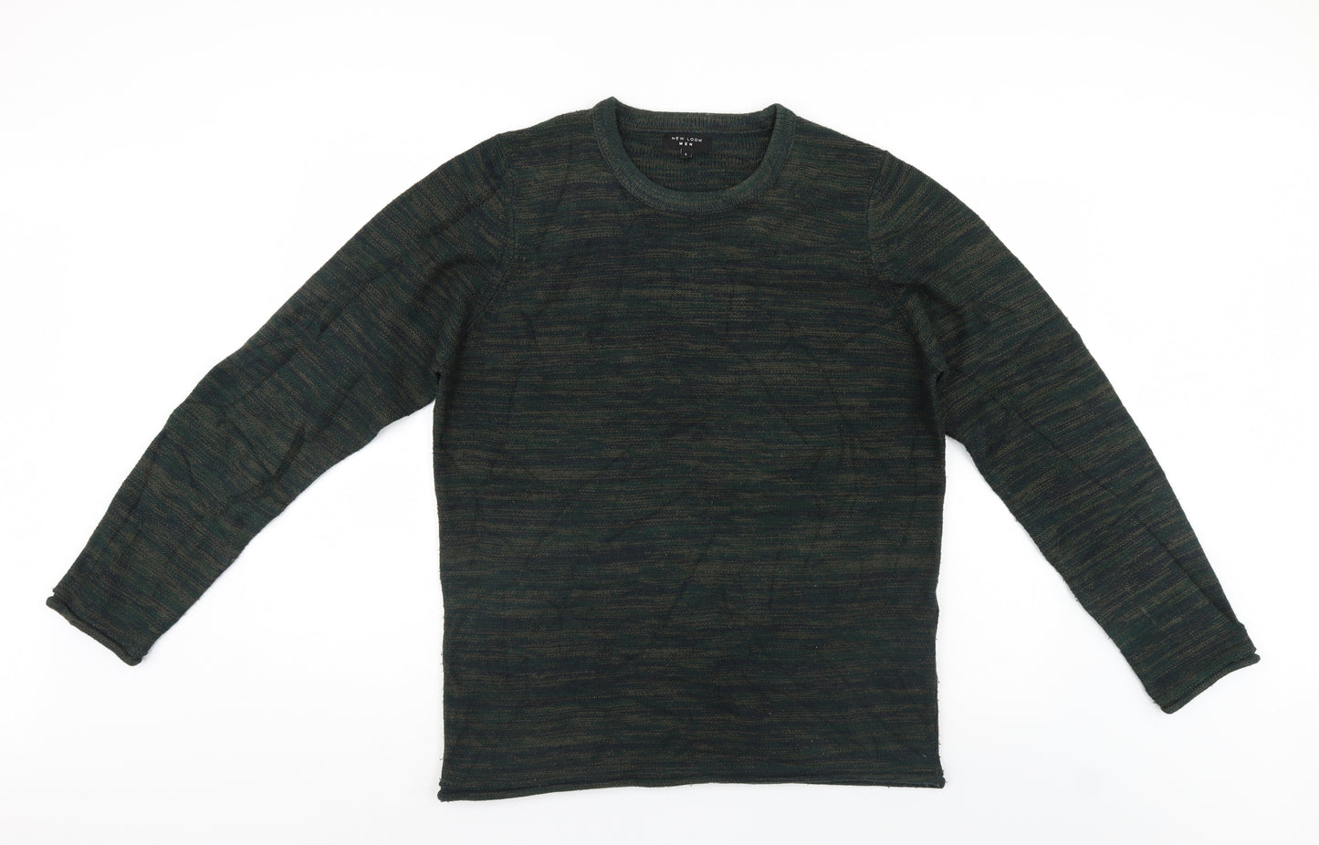 New Look Mens Green   Pullover Jumper Size L