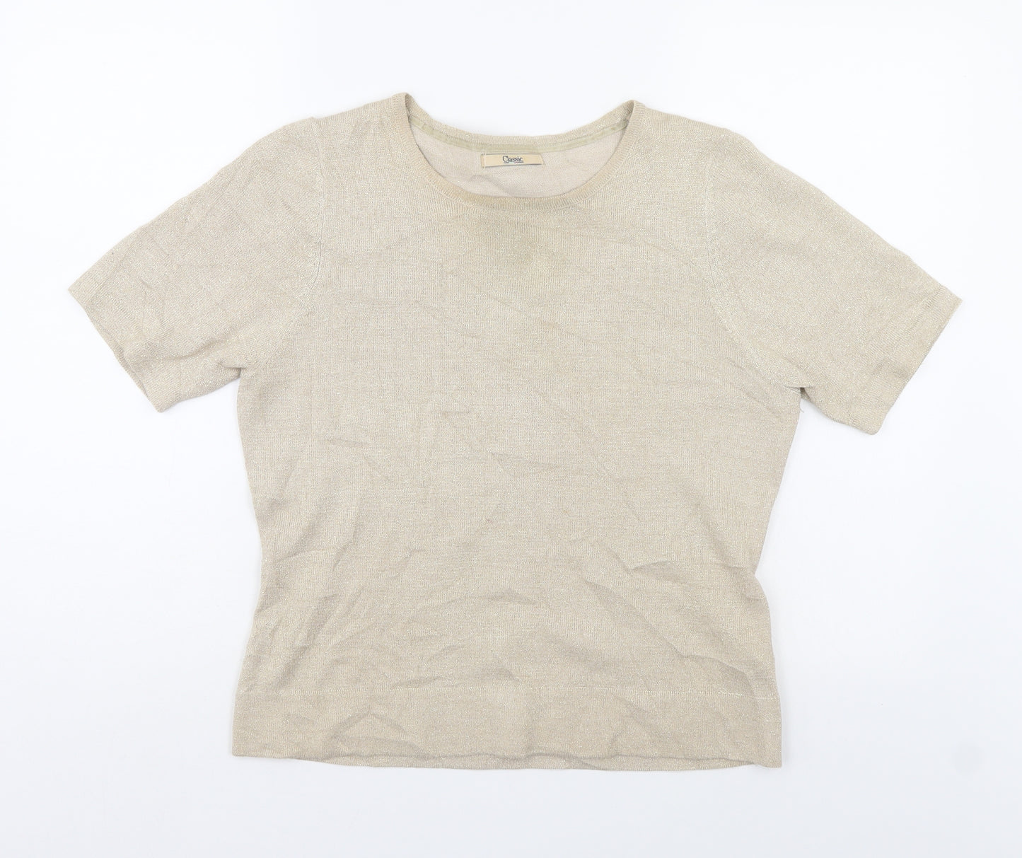 Classic Womens Ivory   Pullover Jumper Size 10