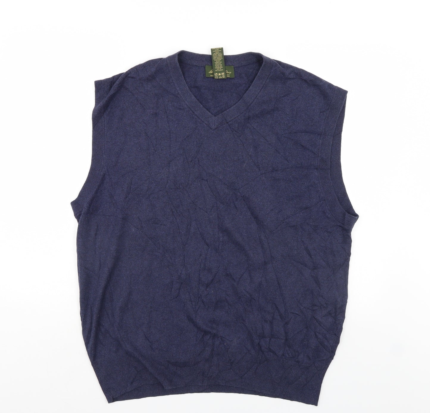 Orvis Mens Blue   Pullover Jumper Size 2XL  - Tank Top