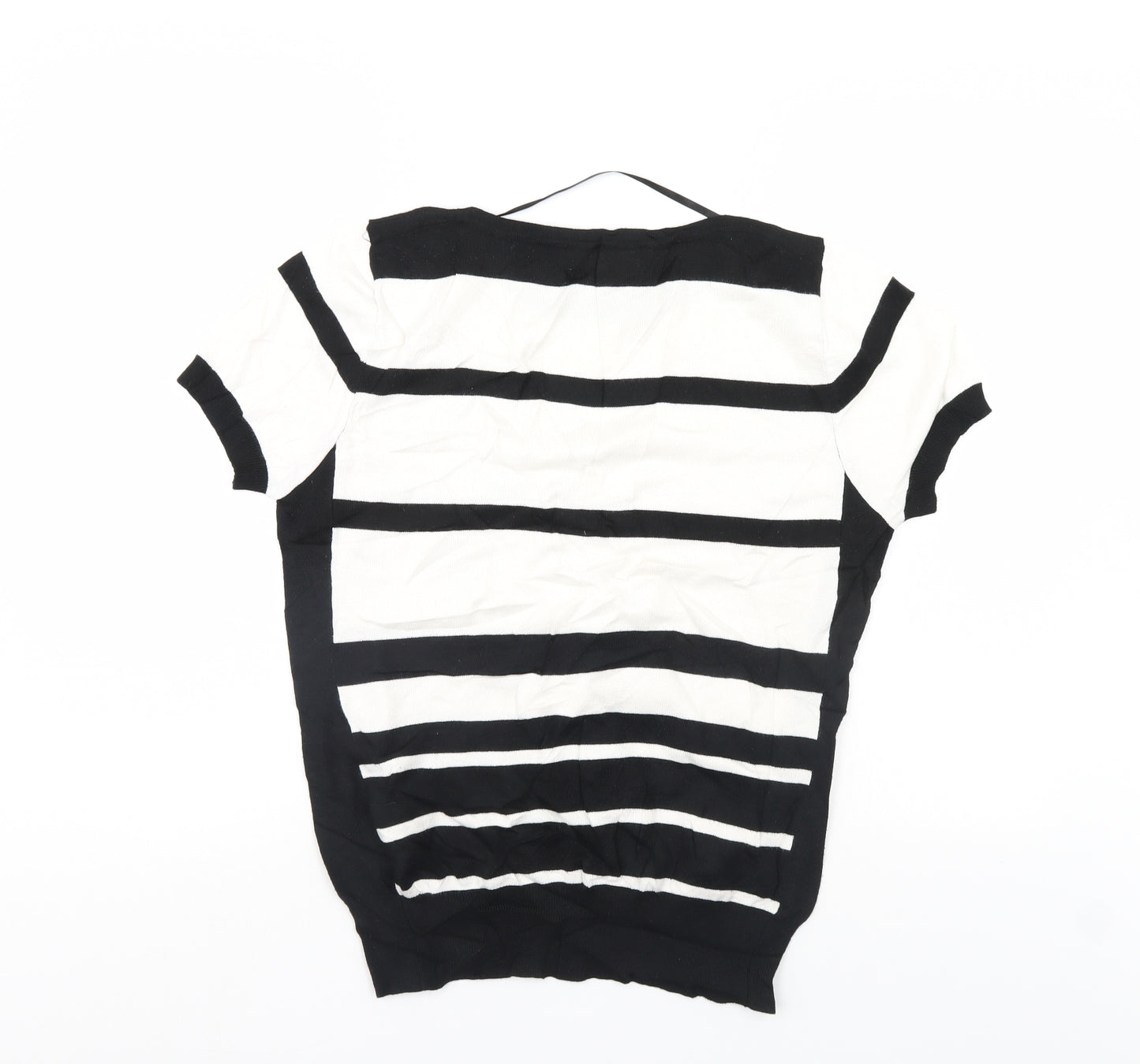 Just Elegance Womens Multicoloured Striped  Pullover Jumper Size L