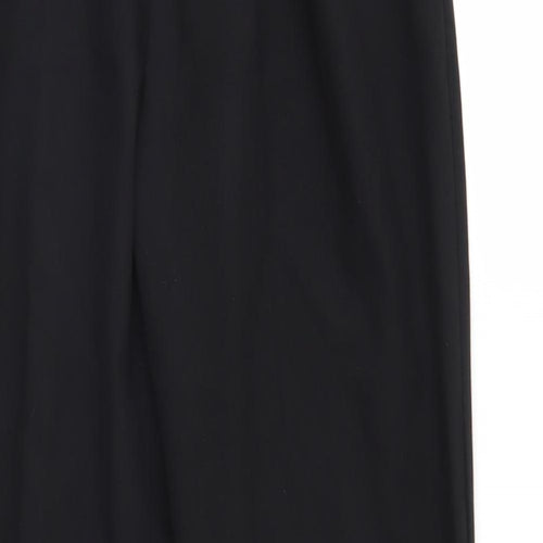 BM Womens Black   Trousers  Size 12 L26 in