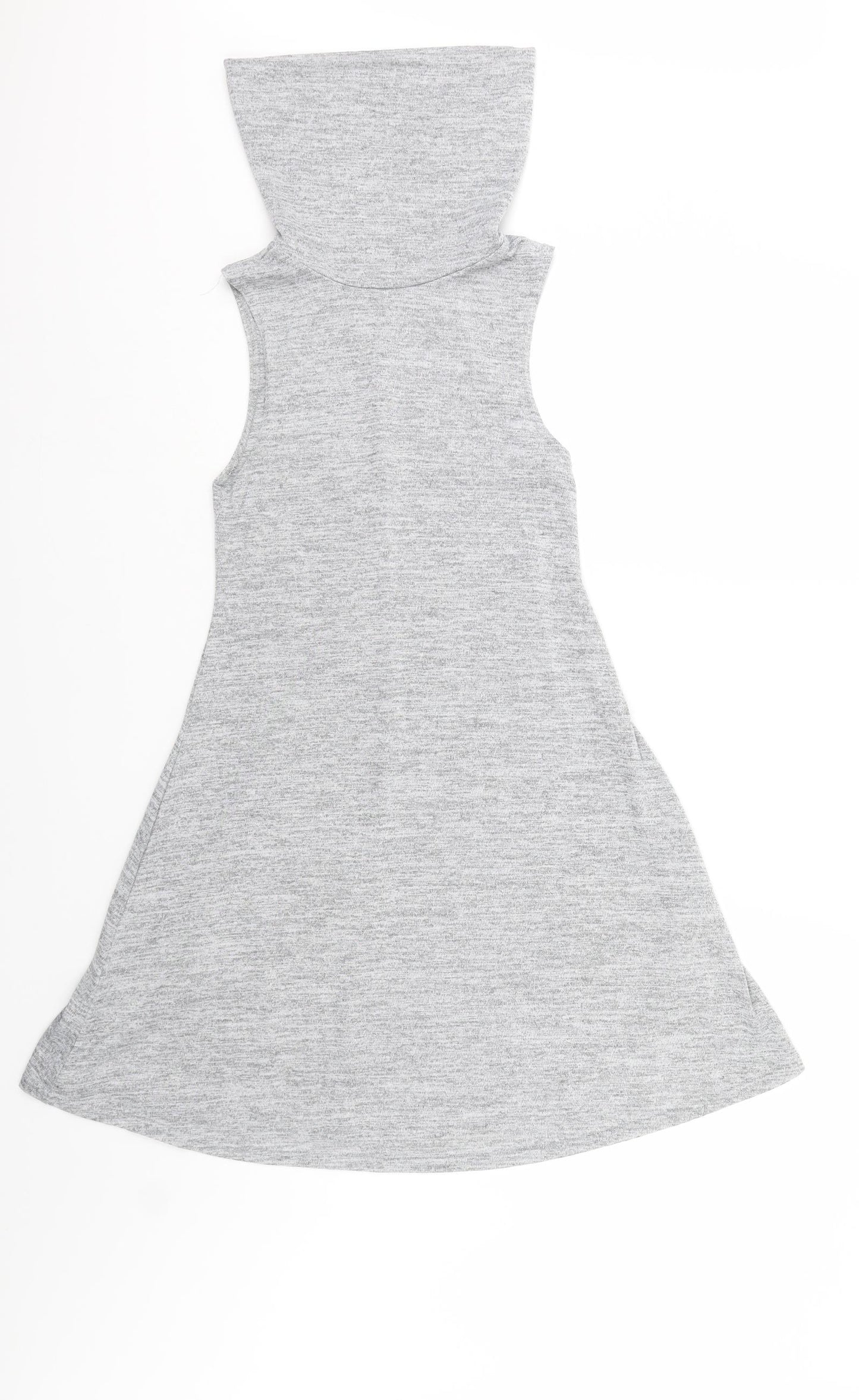 New Look Womens Grey   Tank Dress  Size 8