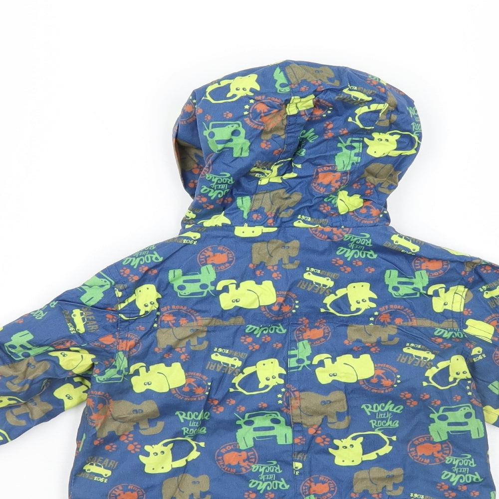 Little Rocha Boys Multicoloured   Basic Coat Coat Size 12-18 Months