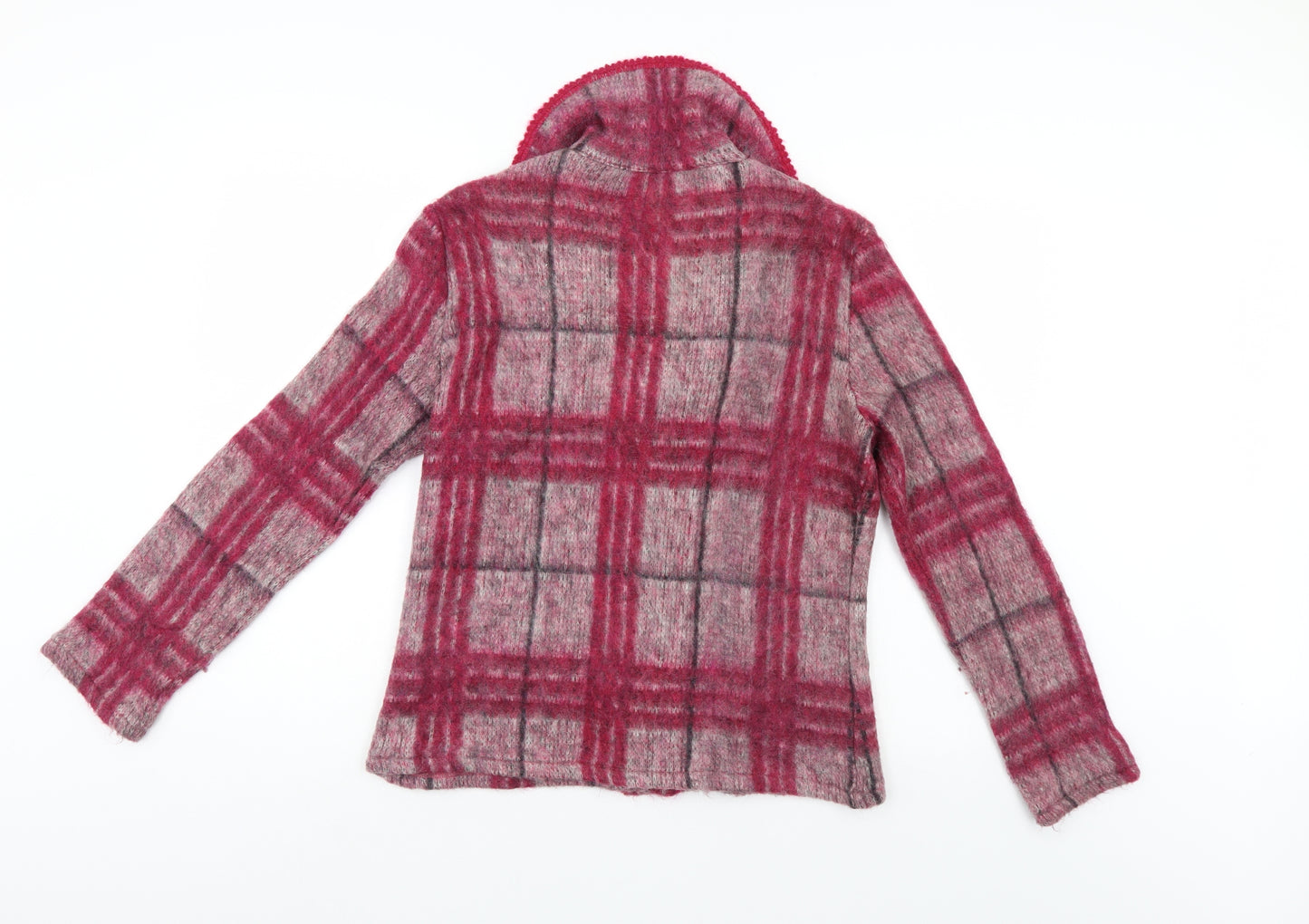 Per Una Womens Pink Check  Jacket Blazer Size M