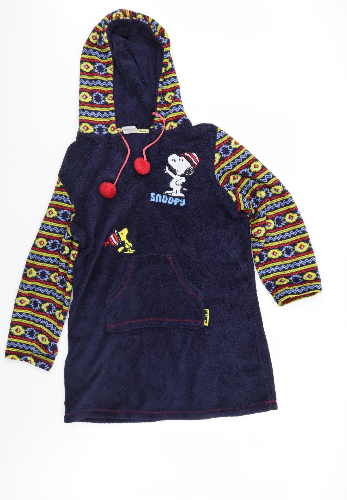 Snoopy Womens Blue    One Piece Size 18  - Hoodie type