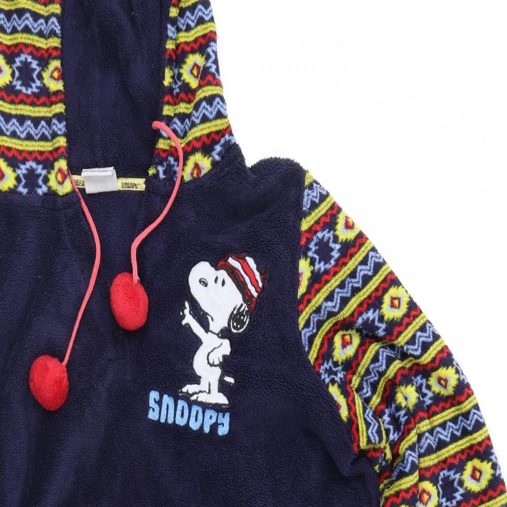 Snoopy Womens Blue    One Piece Size 18  - Hoodie type