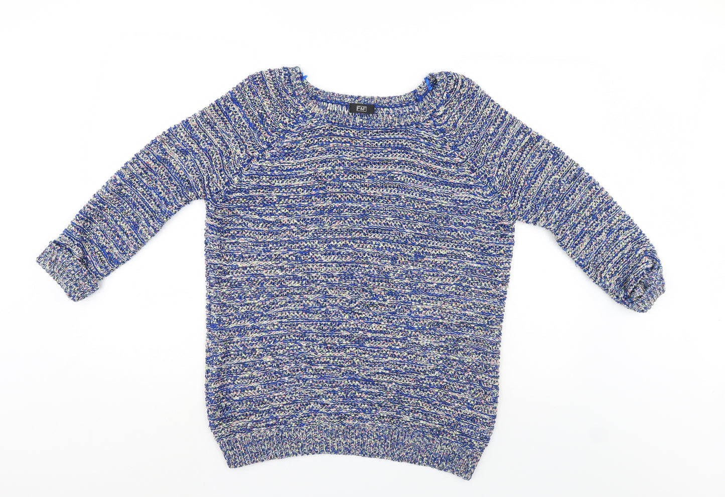 F&F Womens Multicoloured   Pullover Jumper Size 18