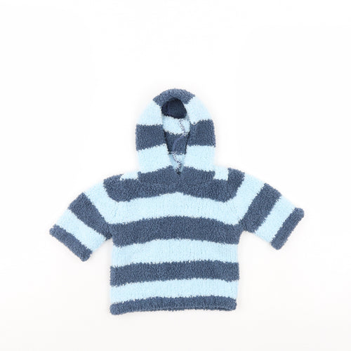Cherokee Baby Blue Striped  Pullover Jumper Size 3-6 Months