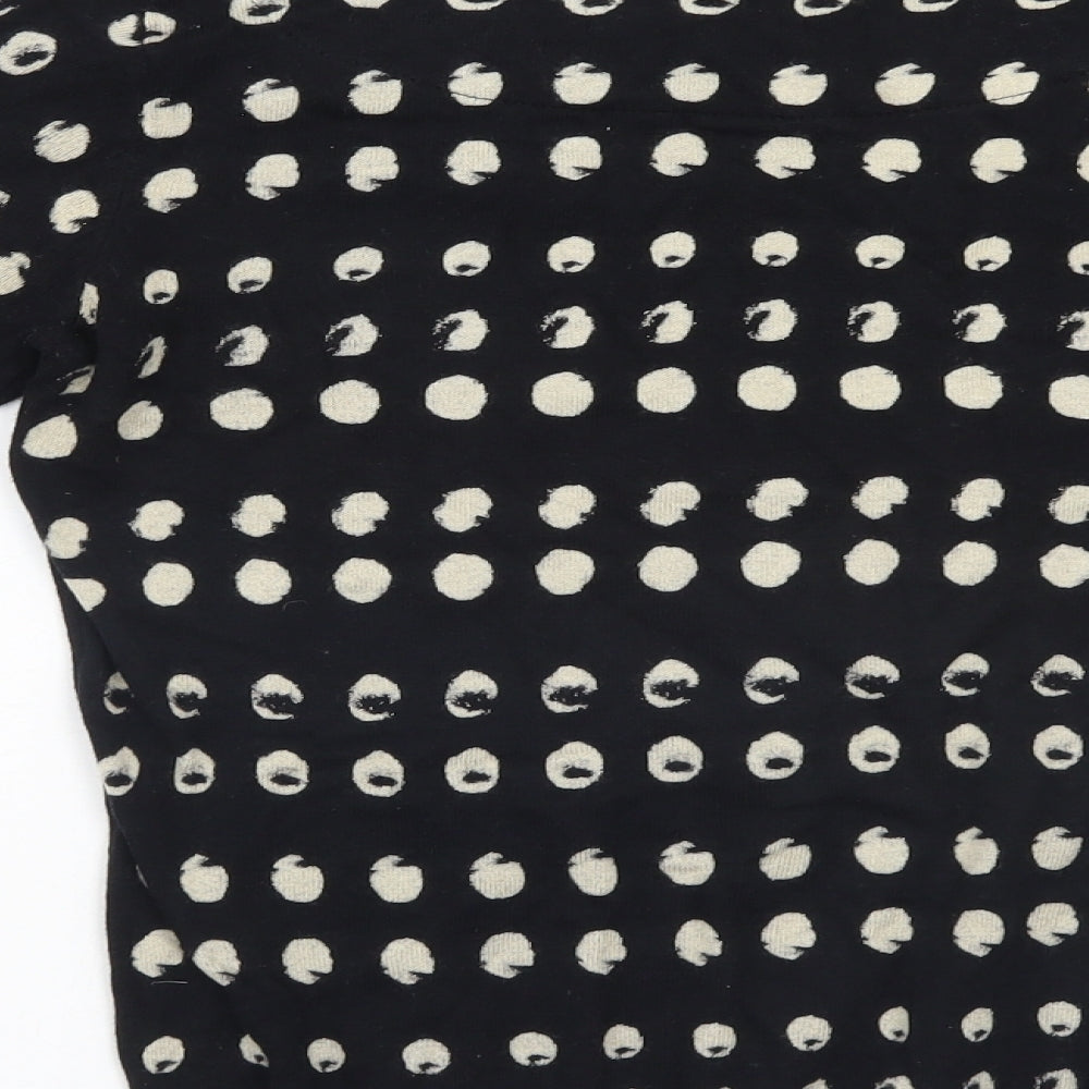 NEXT Womens Black Polka Dot  Pullover Jumper Size 6