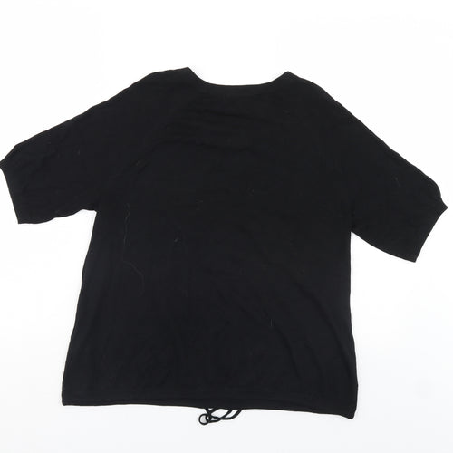 Great plains Womens Black   Basic Blouse Size S