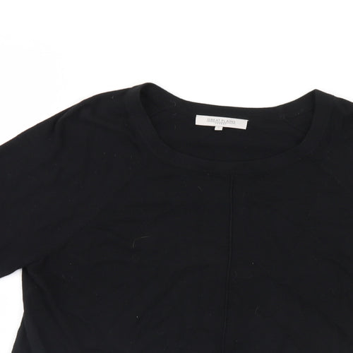 Great plains Womens Black   Basic Blouse Size S