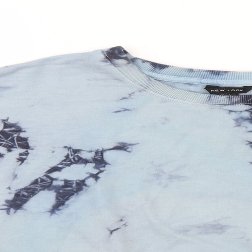 New Look Womens Blue   Pullover Sweatshirt Size L