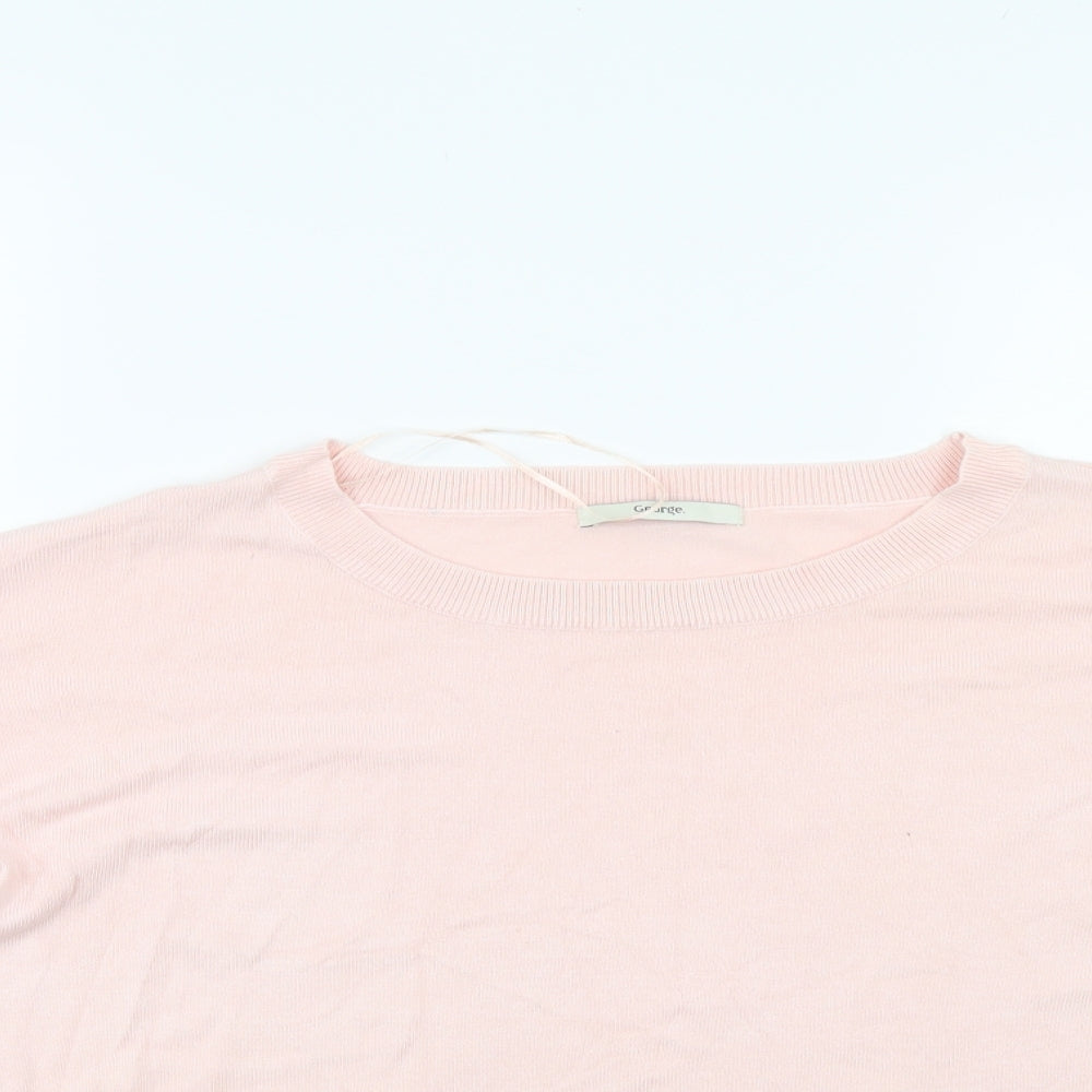 George Womens Pink   Pullover Jumper Size 14