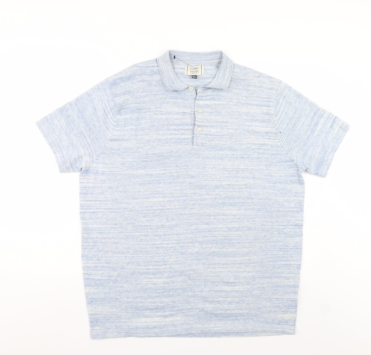 George Mens Blue    Polo Size XL