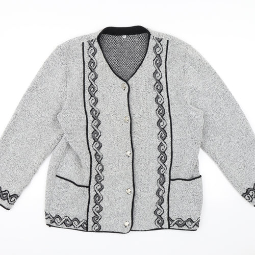Preworn Womens Grey   Jacket  Size XL