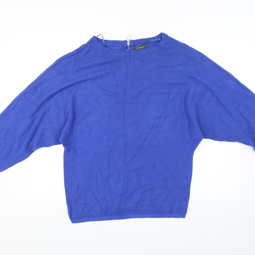 Primark Womens Blue   Pullover Jumper Size M