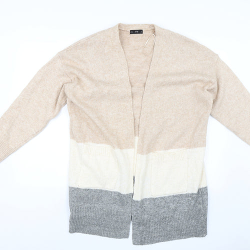 F&F Womens Pink Striped  Jacket  Size L