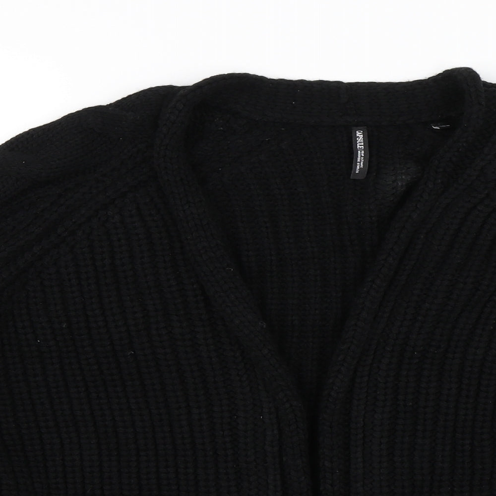 Capsule Womens Black   Cardigan Jumper Size 16