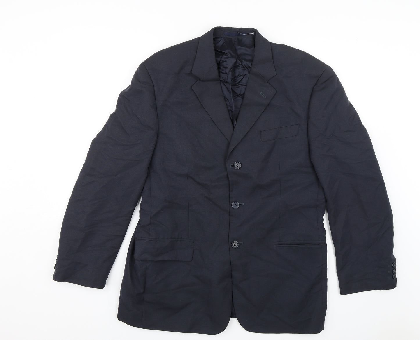 Frazer Mens Blue   Jacket Blazer Size 40